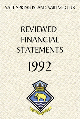 1992 Reviewed Financial Statements