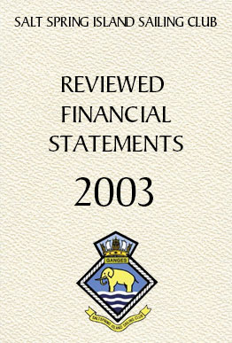 2003 Reviewed Financial Statements